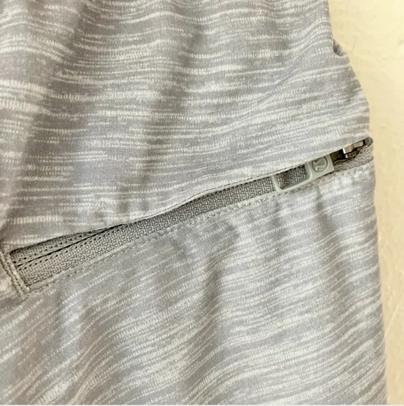 Lululemom Mens Gray Athletic Shorts, Sz Large - Picture 8 of 9